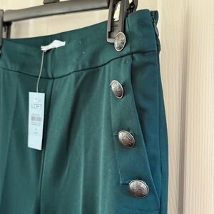 LOFT Dark Green pants